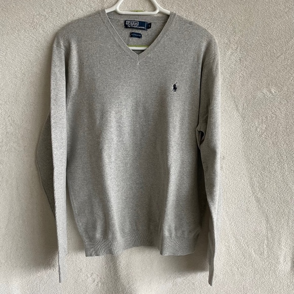 Polo by Ralph Lauren V-Neck Pullover Sweater - Picture 1 of 7